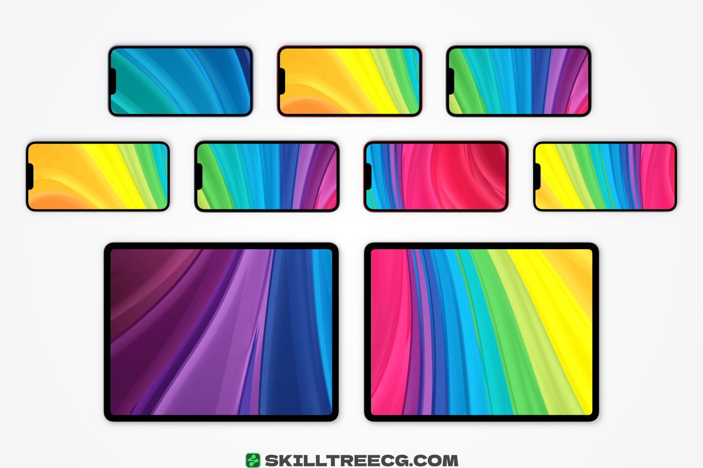 图片[2]-Apple Mobile Devices Mockups – iPhone 13 & iPad（489814）-技能树